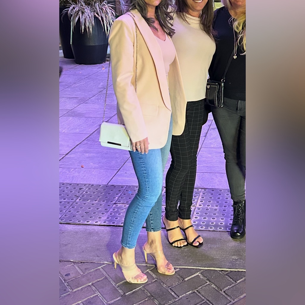 Women’s Oversized Blush Blazer. Worn Once. Excellent Condition!